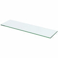 vidaXL Glasregalboden Klarglas 60x12 cm