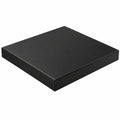 AUPROTEC Dekorplatte 28 mm Schwarz 30x30 cm – strapazierfähig, pflegeleicht & mit ABS-Kante für Möbelbau