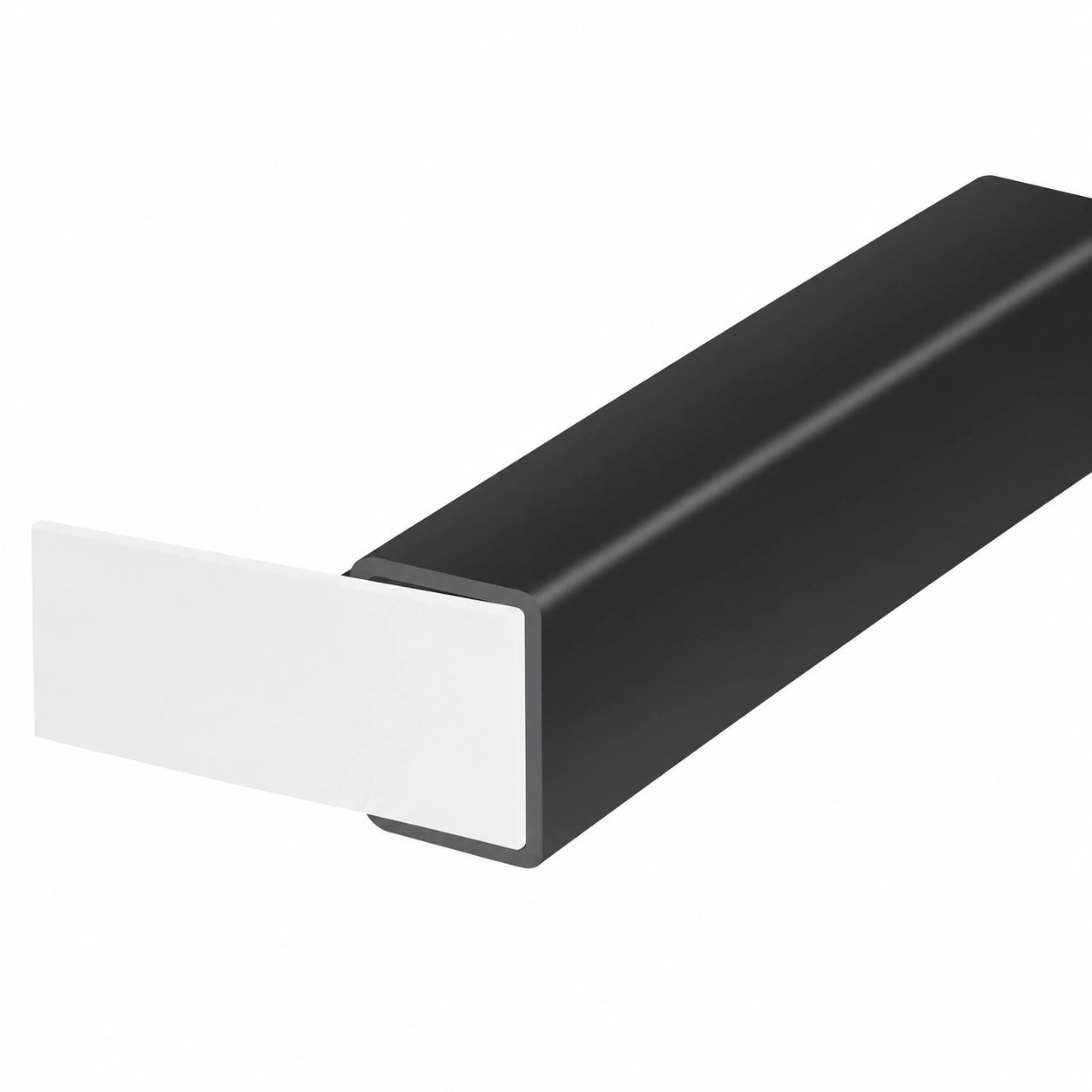 Selbstklebendes U-Profil Gummikanten, flexibler Schutz für Möbelplatten, 41 mm, 3 m