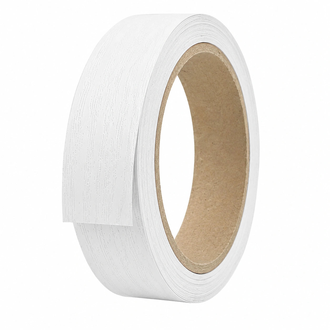Weißes Möbelfurnierband, 20mm x 10m, Selbstklebend für Regale & DIY Projekte