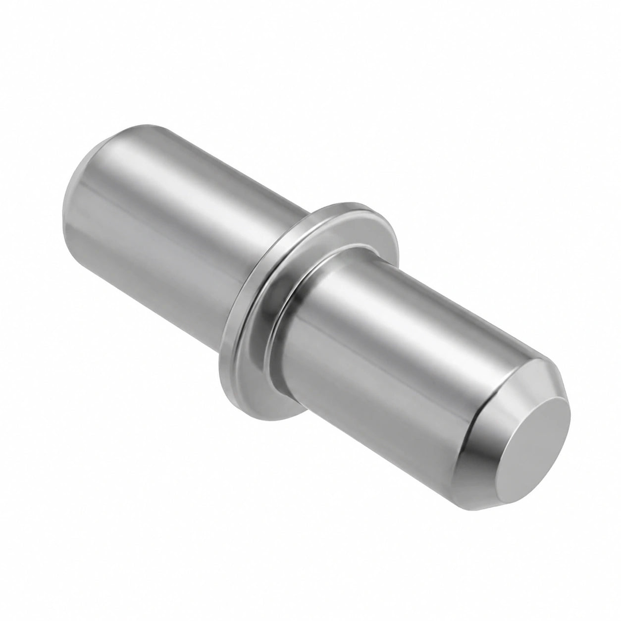 LouMaxx 100 Regalbodenträger 5 mm mit Ring für Einlegeböden, vernickelt