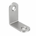 VooGenzek 15 Stück Edelstahl 90 Grad L-Winkelhalterungen 30x30x16 mm, inklusive Schrauben, für Holzregale und Möbel