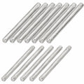 QUARKZMAN Zylinderstifte 8mm x 100mm Edelstahl 304 für Möbelregale