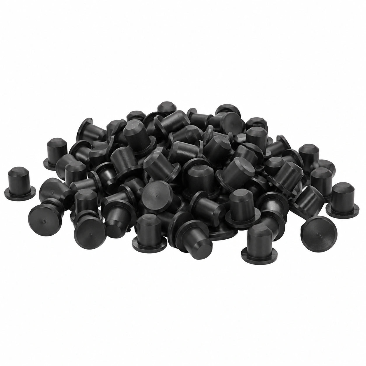 Schwarze Lochabdeckungen-Set für IKEA-Regale, 220 teilig