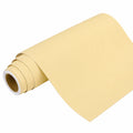 Arthome Selbstklebende Tapete 60cm x 5m Beige-Gelb, Matte Vinylfolie für Möbel und Dekoration