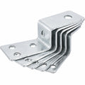 QUARKZMAN Eckregalhalterung Z-förmig, 5 Stück, Wandhalterung, 70mm x 20mm