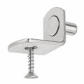 48 Stück L-förmige Regalbodenträger aus rostfreiem massivem Stahl, passend für 5 mm Bohrlöcher, 19 x 16 x 13 mm