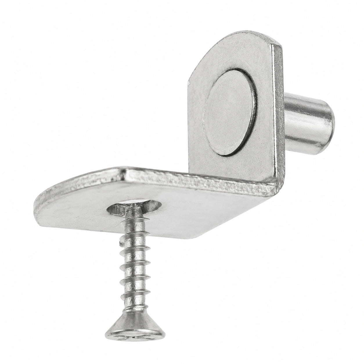 48 Stück L-förmige Regalbodenträger aus rostfreiem massivem Stahl, passend für 5 mm Bohrlöcher, 19 x 16 x 13 mm